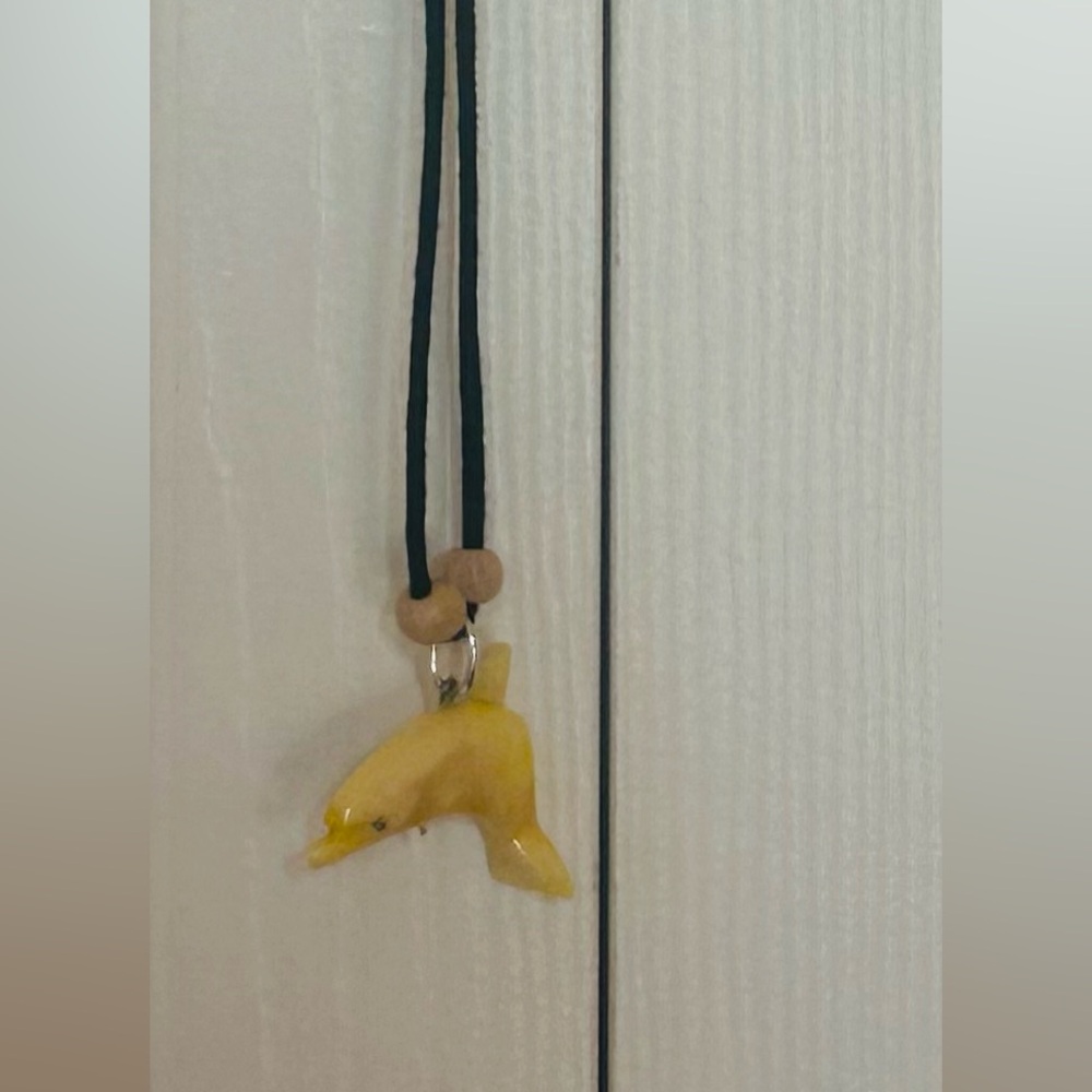 4 For $10 Yellow Dolphin Pendant Necklace